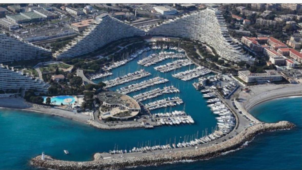 4 Pers , 100M De La Plage Marina Baie Des Anges French Riviera Villeneuve-Loubet Exteriör bild