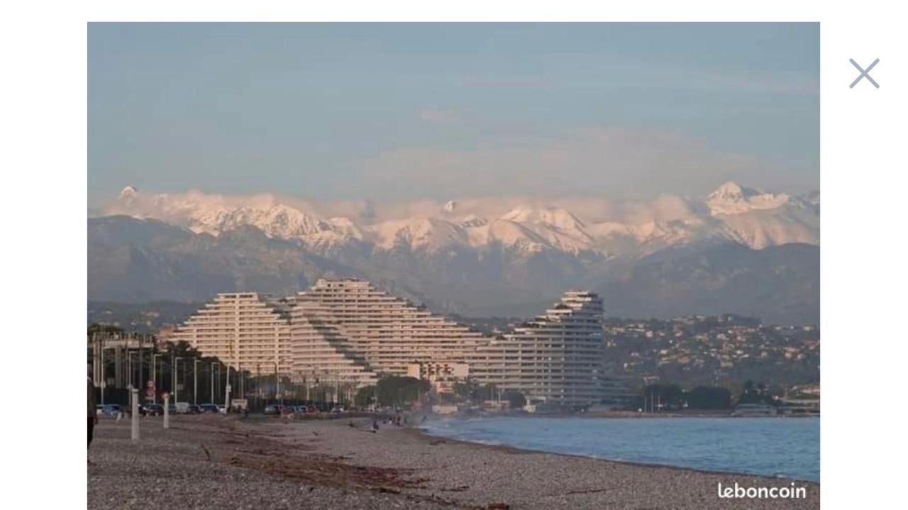 4 Pers , 100M De La Plage Marina Baie Des Anges French Riviera Villeneuve-Loubet Exteriör bild